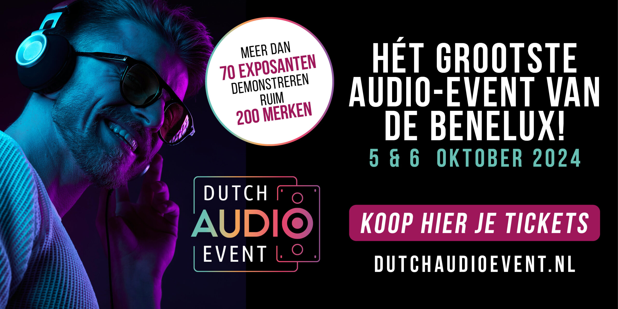 MAFICO AANWEZIG OP DUTCH AUDIO EVENT 2024!