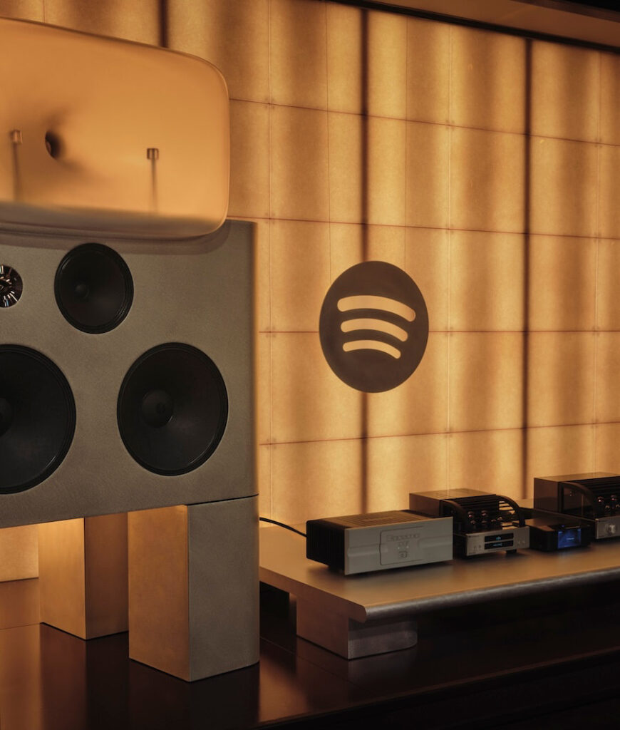 Listening Lounge Spotify in Londen met Bryston-versterking